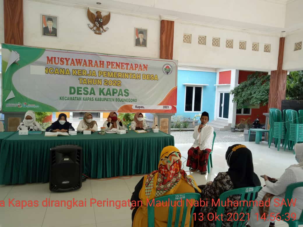 Pertemuan Rutin PKK Dirangkai dengan Peringatan Maulid Nabi Muhammad